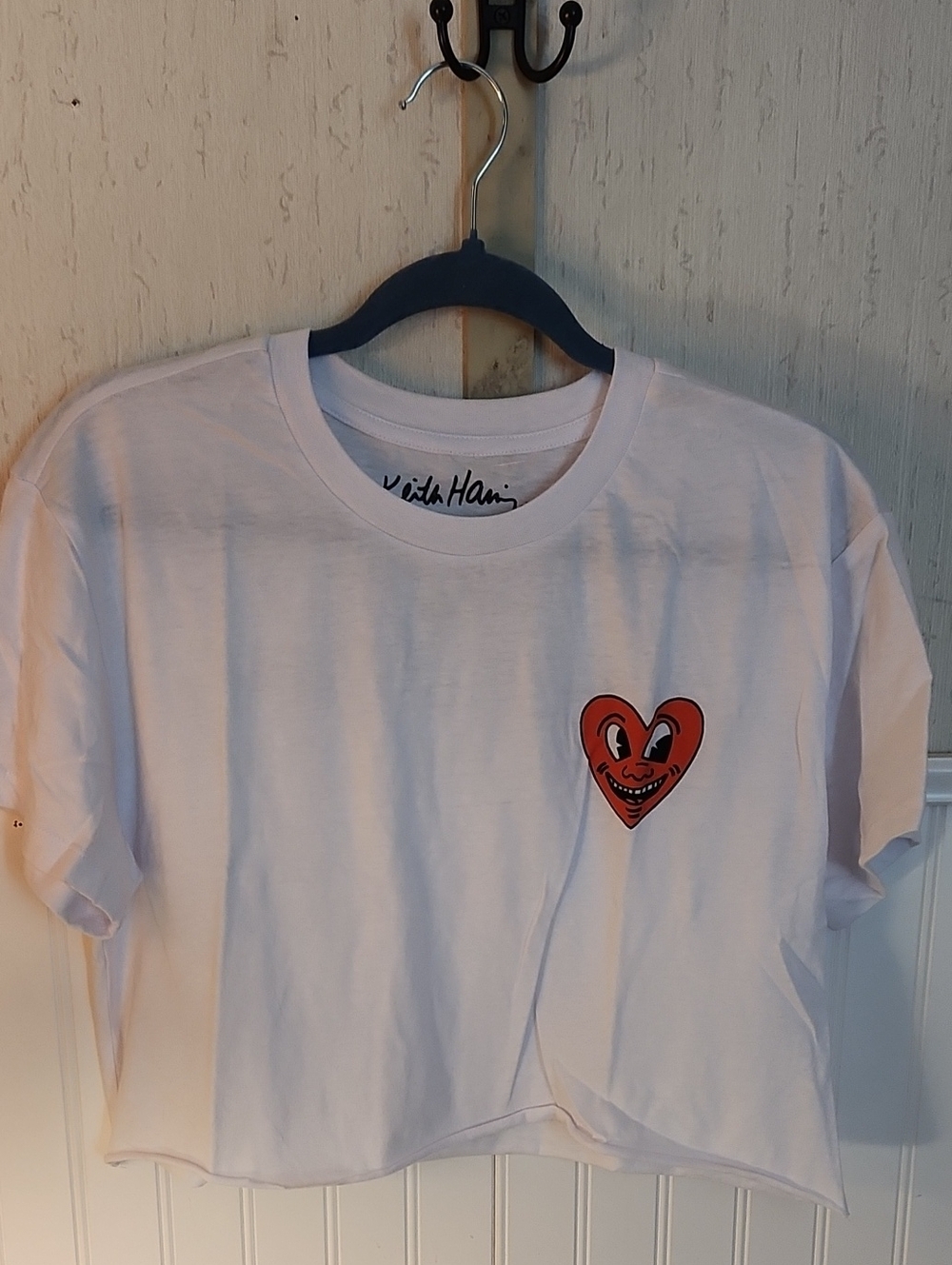 Keith Haring Crop Tee Shirt